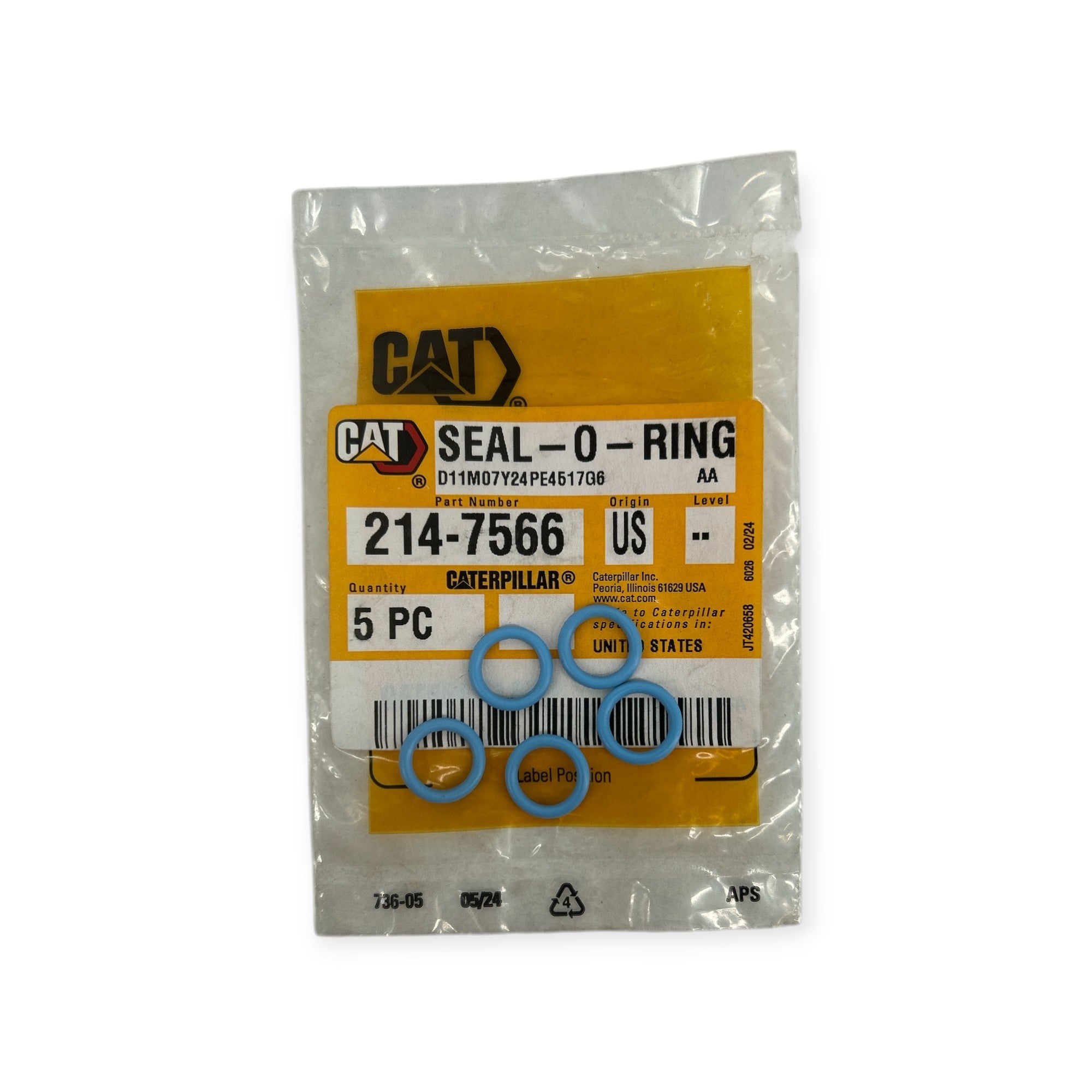 1.83 x 8.92mm 90A FKM O-Ring