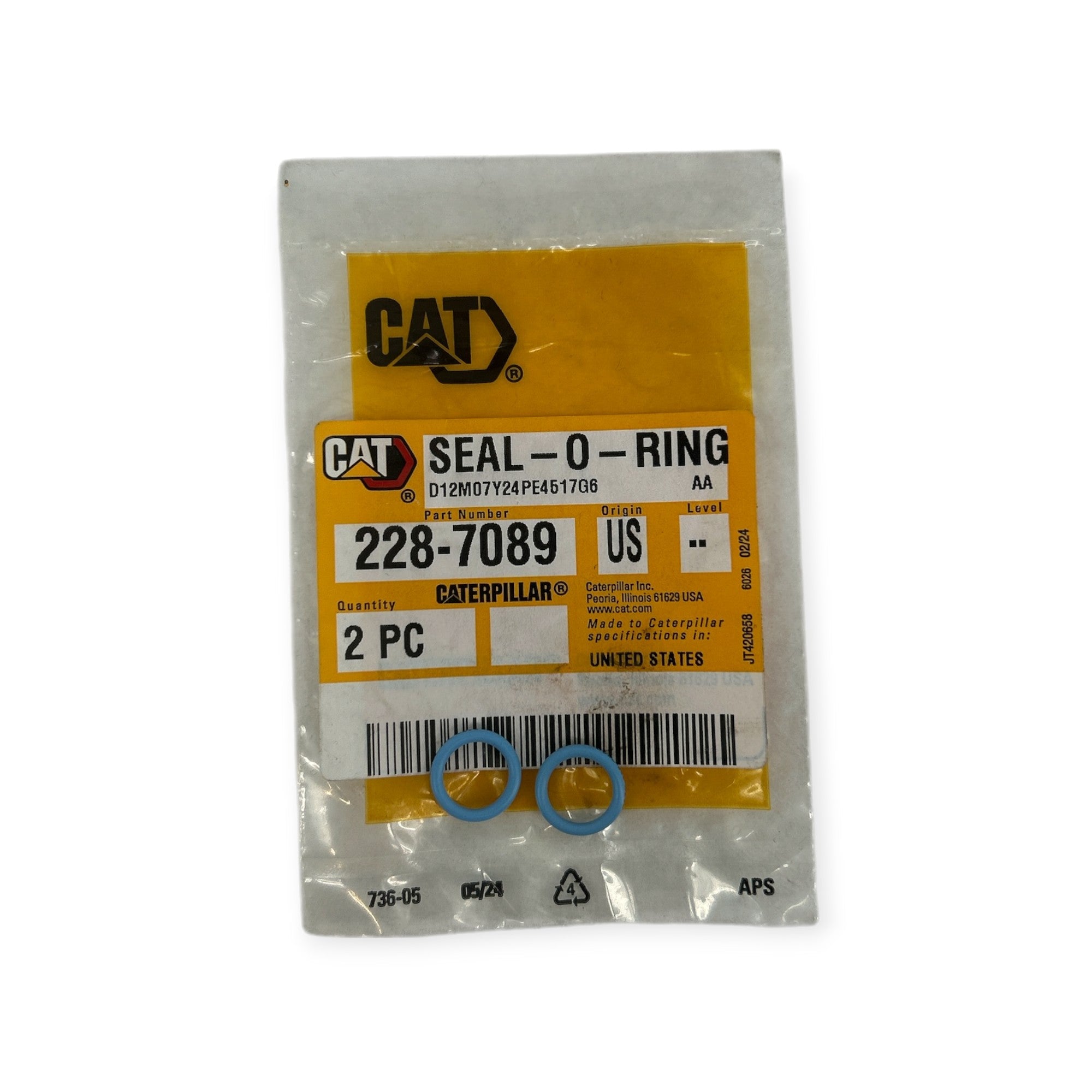 1.78 x 9.27mm 90A FKM O-Ring