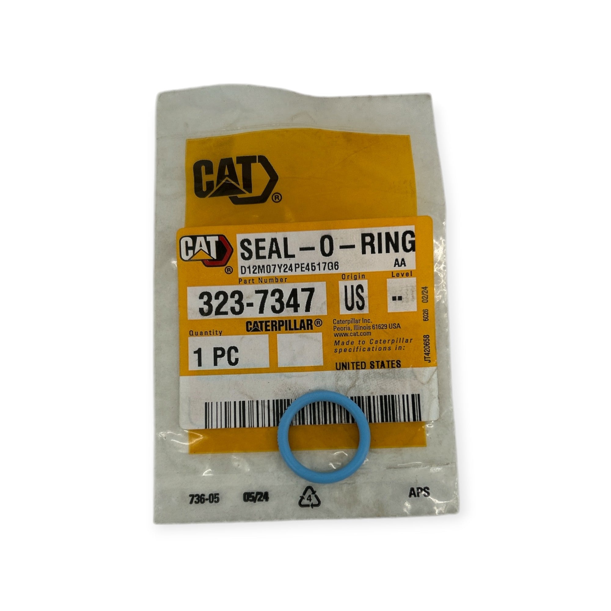 2.62 x 17.12mm 75A FKM O-Ring